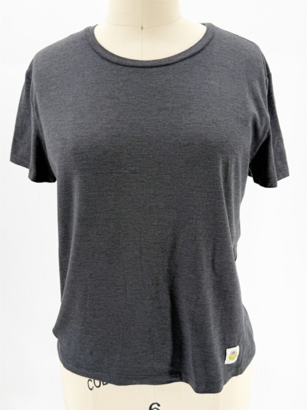 SOLSTICE ACTIVEWEAR Women's Performance Tech SS Shirt S Grey Gym Training - Picture 10 of 11